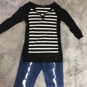 Striped long sleeve